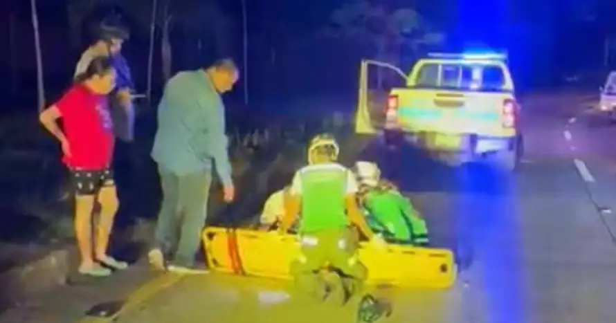 Racha de accidentes viales deja dos fallecidos y un lesionado en la noche del viernes