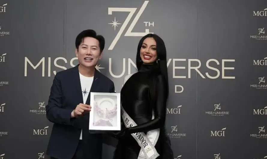 Giulia Zanoni marca territorio como pantera salvadoreña en Miss Universo 2025