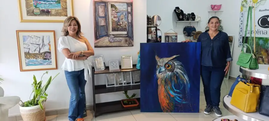 Artista Carolina Santos inaugurará galería y boutique de arte en San Salvador