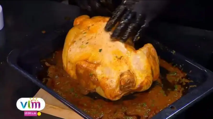 El pavo de Thanksgiving que arrancó un ataque de risas en la TV nacional