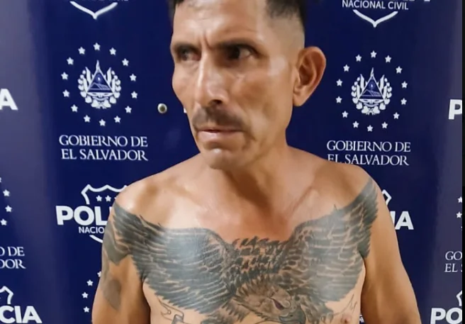 PNC capturó a un presunto pandillero y lo señala de ocultar su tatuaje
