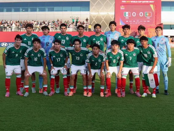 México cae 5-0 ante Portugal y se despide del Mundial Sub-17