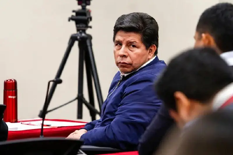 Expresidente peruano Pedro Castillo condenado a 11 años y 5 meses de cárcel por intentar golpe