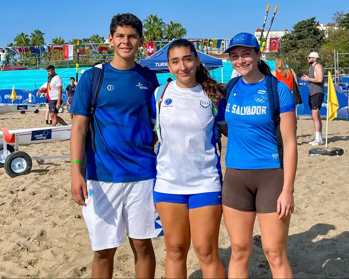 Remeros salvadoreños competirán en el Mundial de Beach Sprint en Turquía