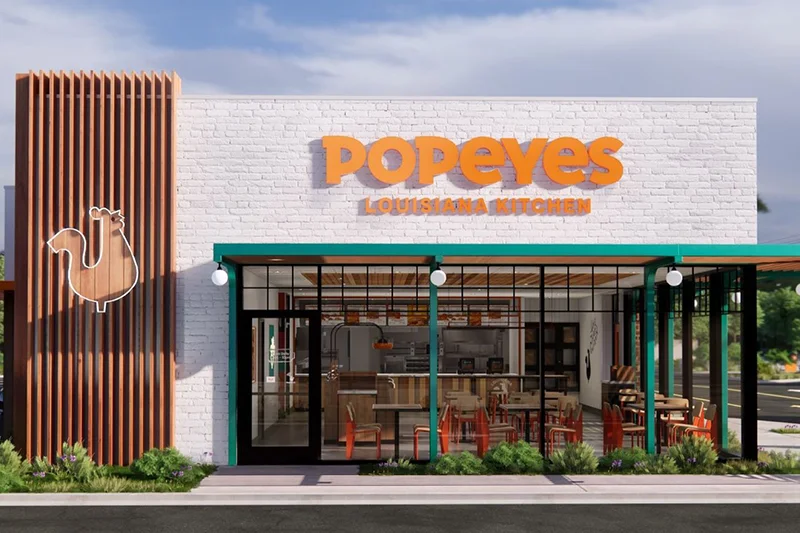 La cadena estadounidense de pollo frito Popeyes abrió este martes en El Salvador
