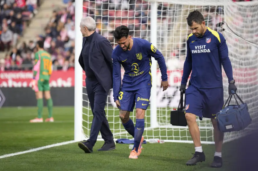 Nico González, delantero del Atlético, es duda para la Supercopa de España tras lesión