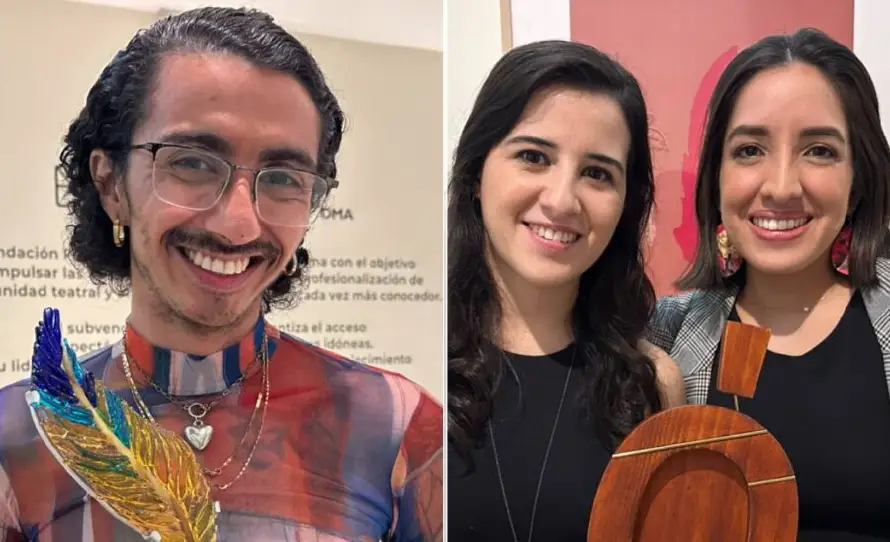 Artista queer y productoras de musical ganan Bienal de Dramaturgia y Premio Ovación 2025