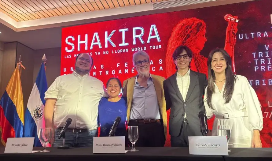 Shakira llegará a El Salvador con tres aviones jumbo y 52 camiones de equipo