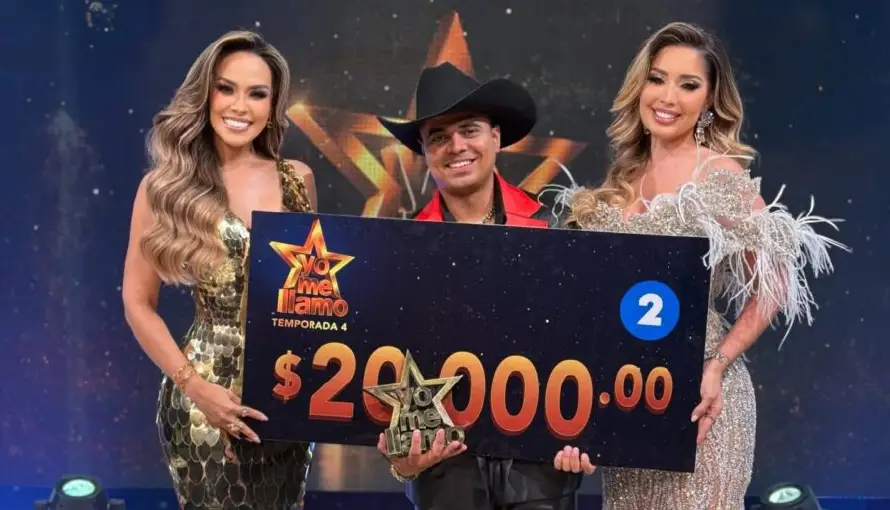 El joven cantante Óscar Barrera triunfó en "Yo Me Llamo" El Salvador