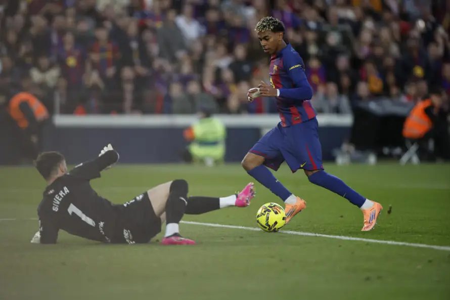 Lamine Yamal, delantero del Barcelona: “Nunca he sentido presión al jugar fútbol”