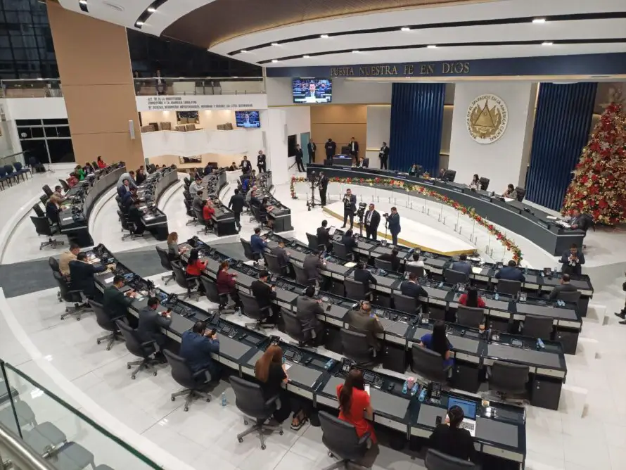 Asamblea Legislativa celebrará sesión plenaria este jueves 18 de diciembre