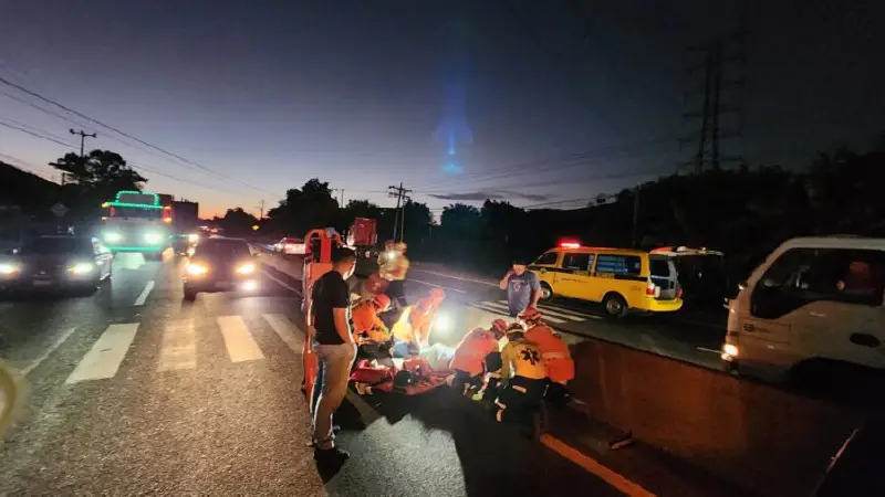 Conductor atropella a adulto mayor en la carretera Panamericana y se fuga