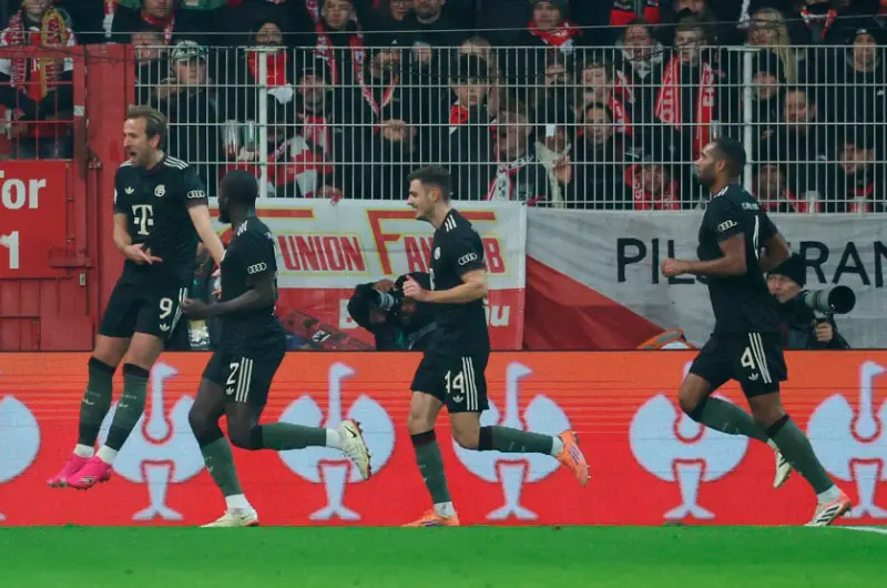El Bayern pasa a cuartos de la Copa tras una sufrida victoria ante el Union Berlín