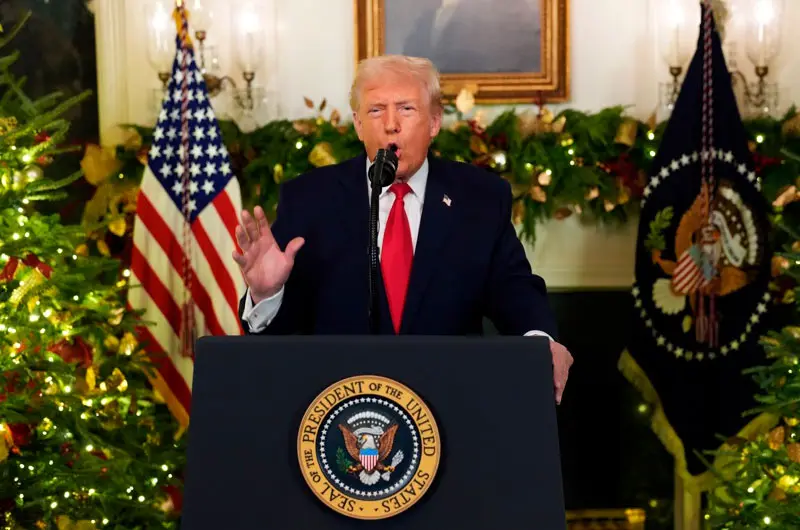 Trump abre su discurso a la nación atacando a los migrantes y al sistema político anterior