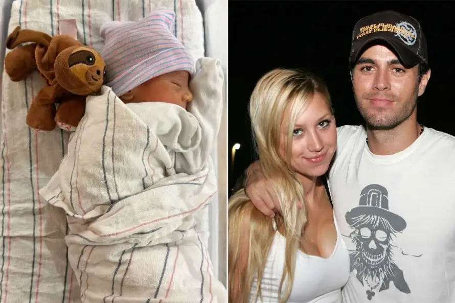 Enrique Iglesias y Anna Kournikova le dan bienvenida a su cuarto hijo