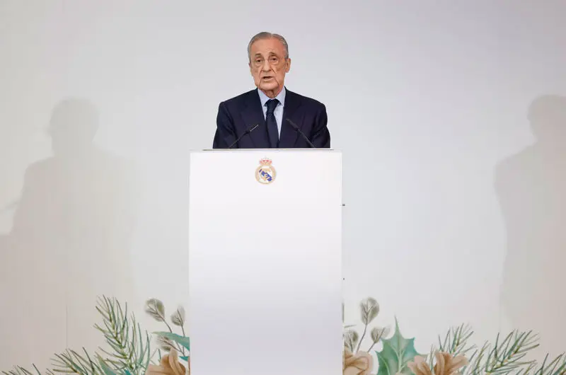 Florentino Pérez destaca la perseverancia como sello del Real Madrid