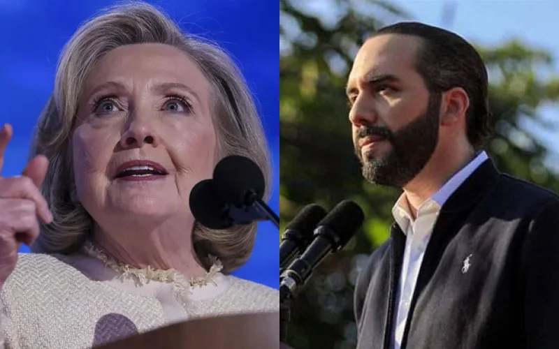 Bukele dice a Hillary Clinton que cooperarán si está convencida de que hay torturas en el CECOT