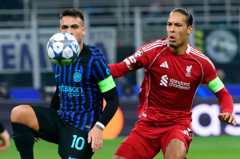 El Liverpool derrota al Inter 0-1 sin Salah