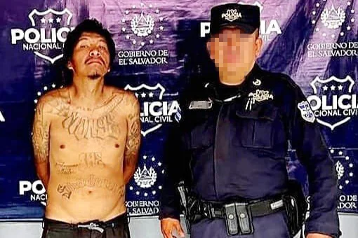 Detienen a pandillero en Sonsonate con antecedentes por homicidio