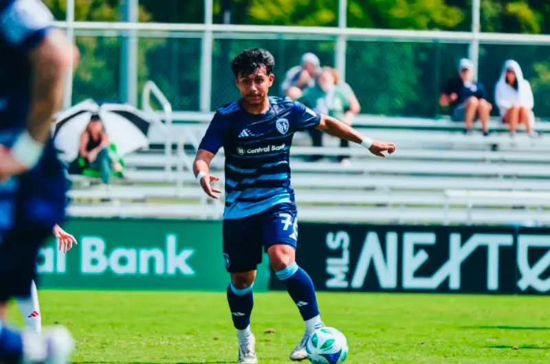 La Selecta convoca a Johann Ortiz del Sporting KC II para el Torneo UNCAF FIFA Forward Sub-20 en Panamá
