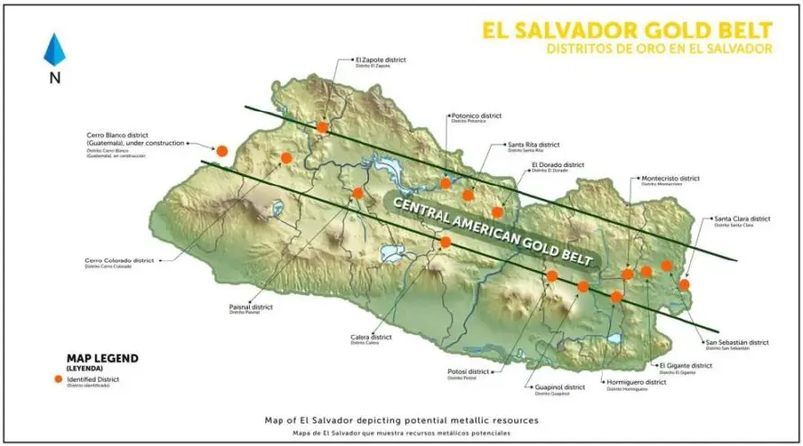 Gobierno salvadoreño prepara reglamento para extracción de oro, según investigadora