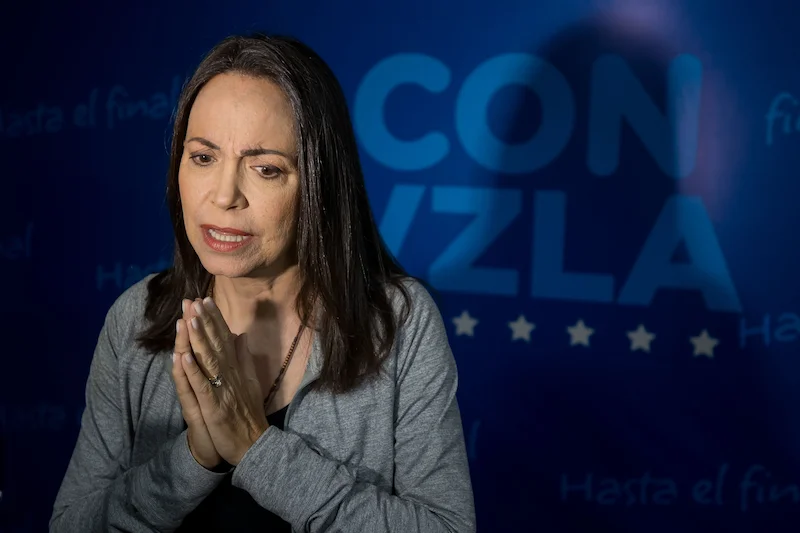 María Corina Machado exige liberar a todos los presos políticos "antes de que mueran más"