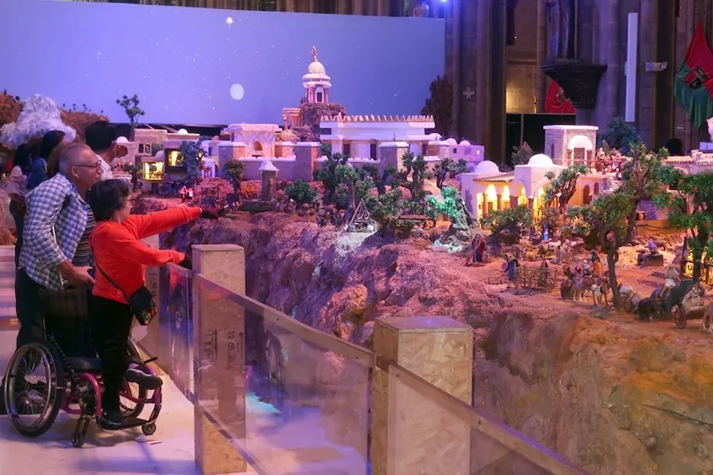 Quito exhibe el pesebre más grande de Sudamérica: 280 metros cuadrados