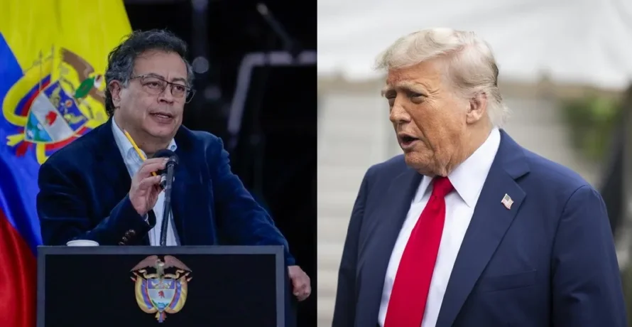 Trump advierte a Petro que será "el siguiente" tras sanciones a Maduro