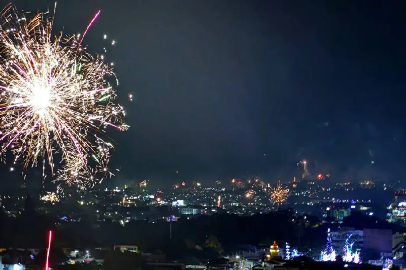 Pólvora de Nochebuena provocó una reducción de la calidad del aire en el Gran San Salvador