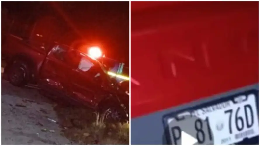 Cuatro muertos deja accidente de un vehículo con placas salvadoreñas en frontera Guatemala–El Salvador 