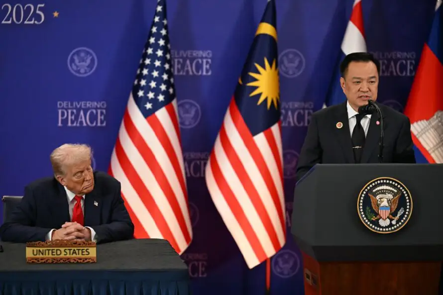 El líder de Tailandia dice que "explicará y aclarará" a Trump el conflicto con Camboya
