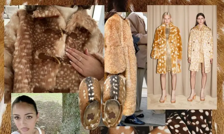 El estampado "Bambi", la nueva obsesión de la moda de invierno
