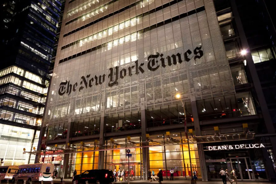 The New York Times demanda a empresa de IA Perplexity por infracción de derechos de autor