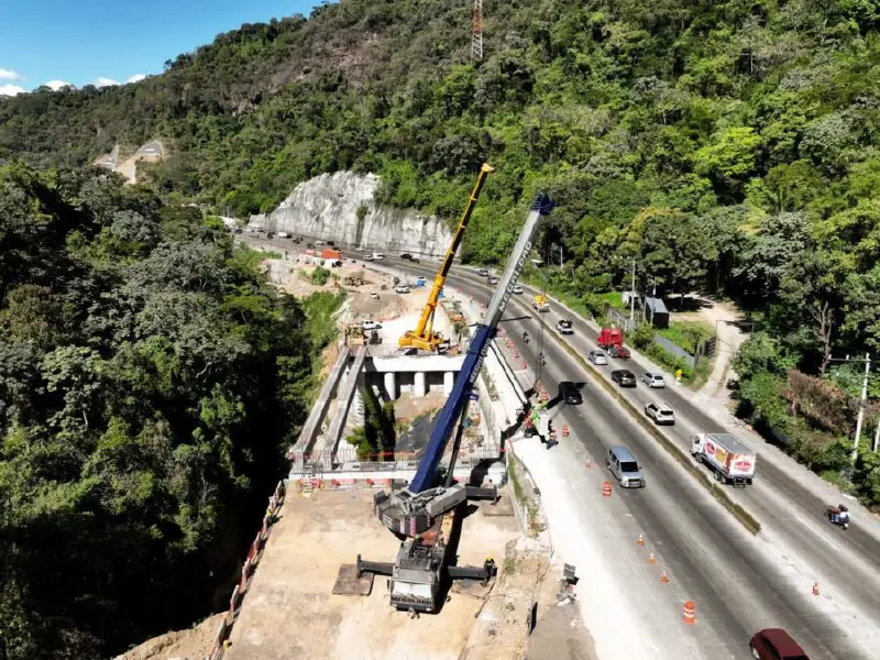 Trabajos de ampliación de carretera en Los Chorros lleva más del 50 % de avance, aseguró Obras Públicas