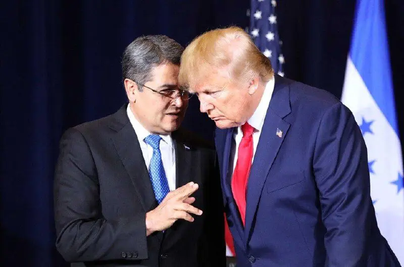 El expresidente hondureño le pidió en una carta a Trump ser indultado