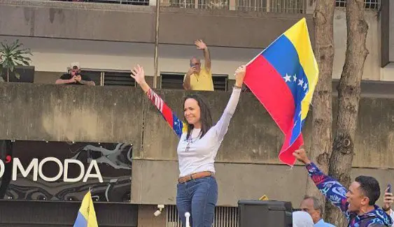 Trump: sería "difícil" para Machado liderar Venezuela porque no tiene "apoyo ni respeto"