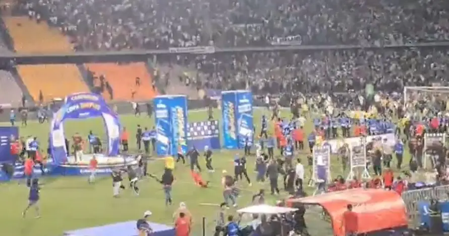 Disturbios en final de Copa Colombia dejan más de 50 lesionados en Medellín