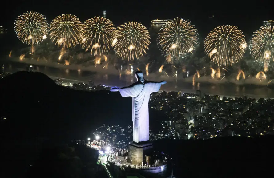 Río de Janeiro rompió su récord de la mayor fiesta de Año Nuevo del mundo