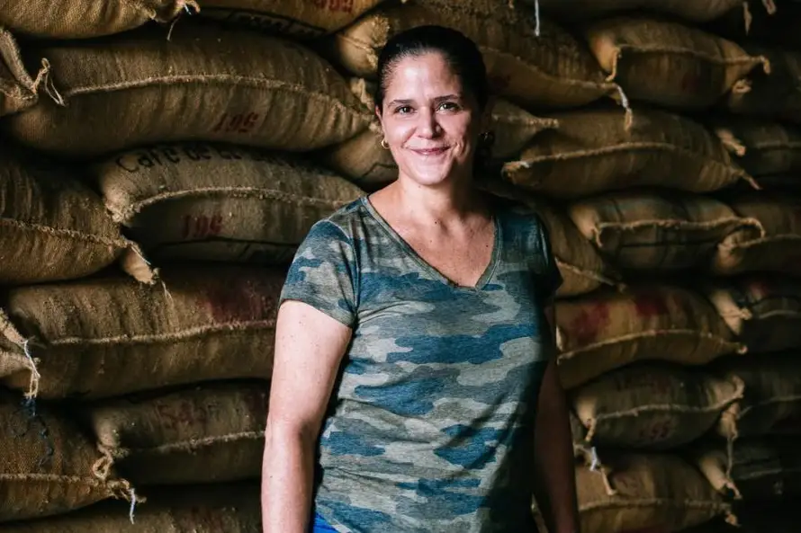 La caficultora salvadoreña Aida Batlle entra en el ranking de los 50 mayores líderes mundiales de Forbes