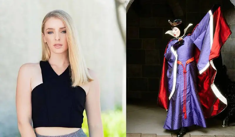 Sabrina Von B., la Reina Malvada de Disneyland, se despide tras ocho años de magia