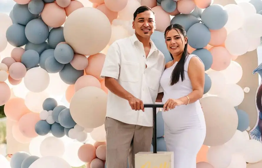 Así fue la millonaria revelación de género de Alfredo Larin y Yudith Vargas