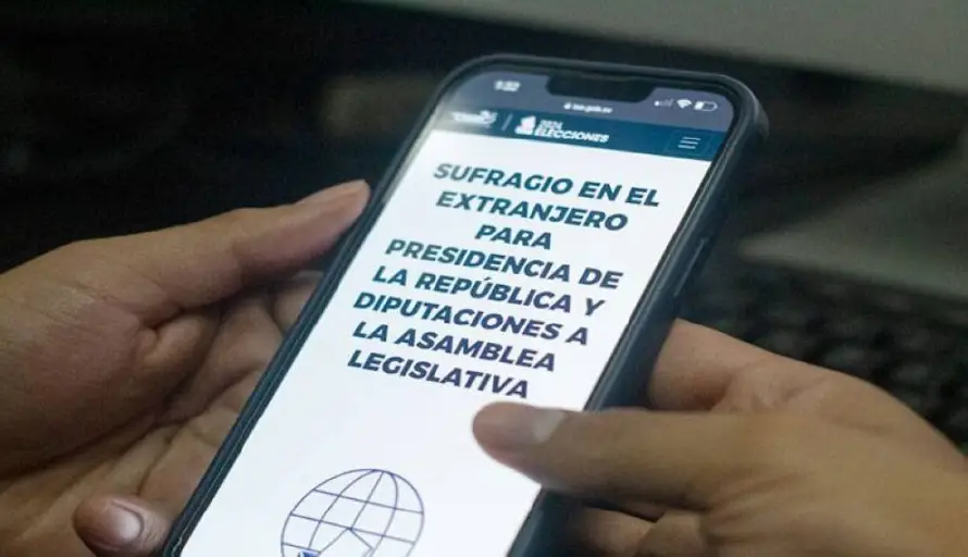 TSE realiza contrataciones para campañas de motivación del voto de salvadoreños en el extranjero y elecciones partidarias