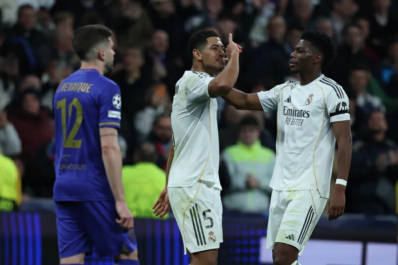 El Real Madrid golea al Mónaco y encarrila su clasificación