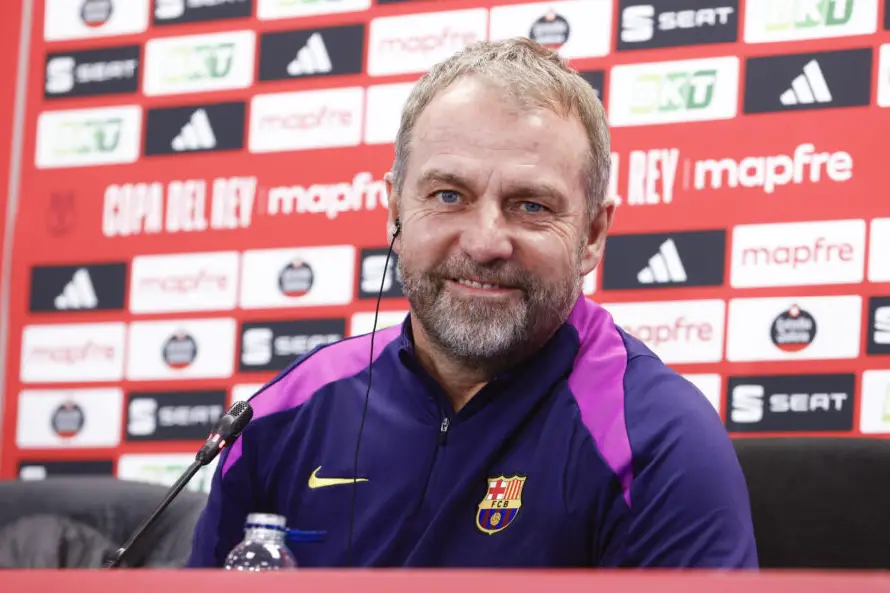 Flick pide calma pese a quedar a un paso de coronarse en LaLiga