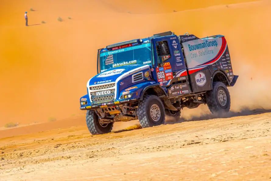 El neerlandés Mitchel van den Brink vuelve al liderato en camiones en el Dakar 2026