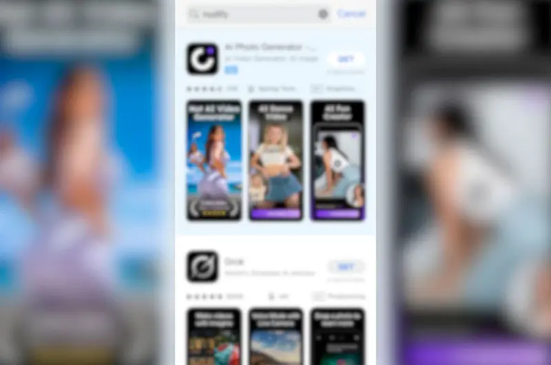 Una investigación revela que las tiendas de aplicaciones de Google y Apple ofertan decenas de apps que desnudan con IA