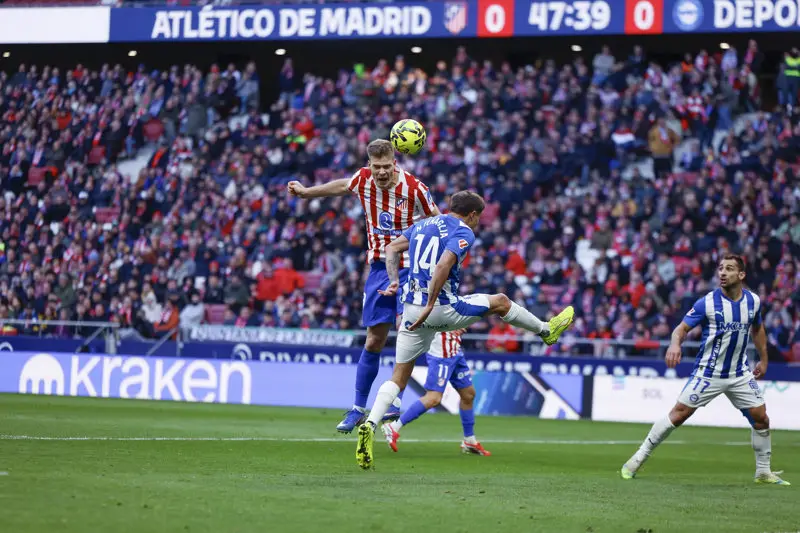 Atlético de Madrid vence 1-0 al Alavés y logra su novena victoria seguida en casa