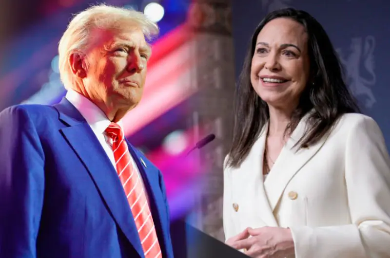 Trump recibirá a María Corina Machado el jueves en la Casa Blanca