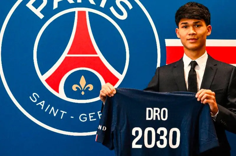 Dro Fernández ficha por el PSG hasta 2030