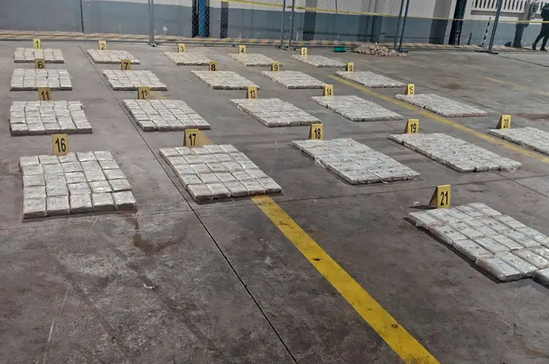 Guatemala incauta casi cinco toneladas de cocaína durante una acción antidrogas